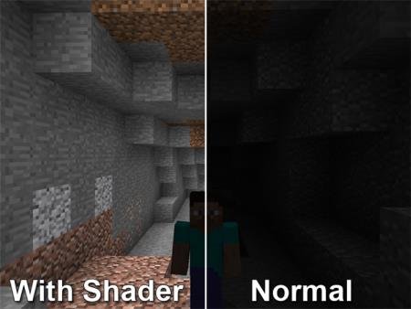 Night Vision Textures for Minecraft PE