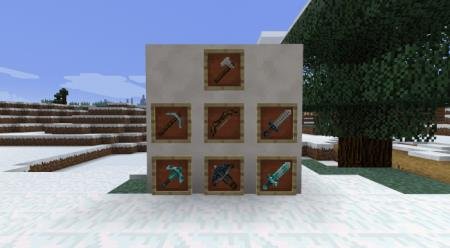 The Weapons of 'Minecraft Dungeons' Textures