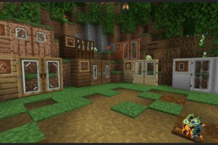 Glass Door Textures