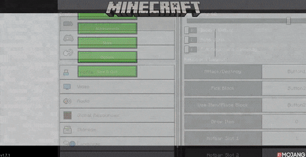New Minecraft UI Textures