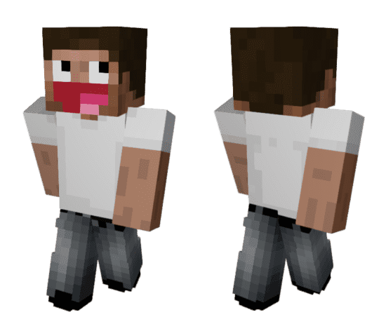 Happy Steve Skin