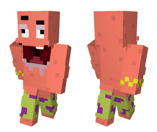 Patrick from SpongeBob Skin