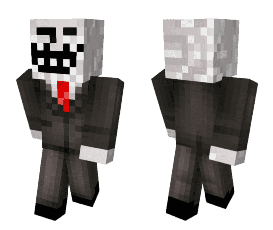 Troll Face Suit Skin