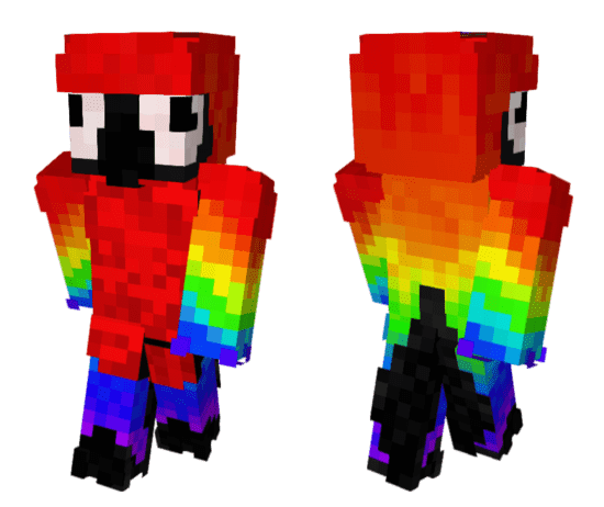 Bright Parrot Skin