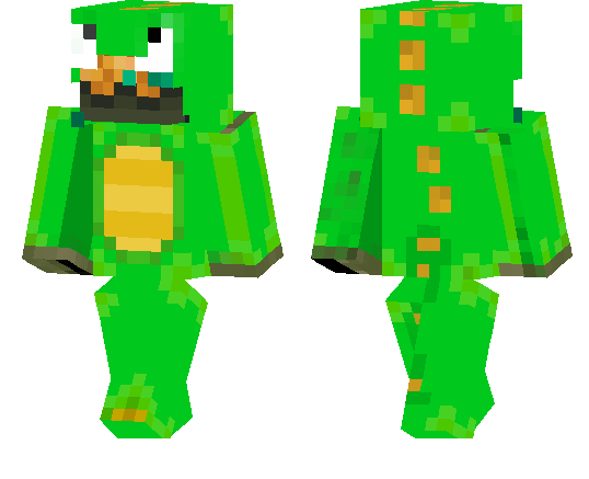 Green Dinosaur Skin