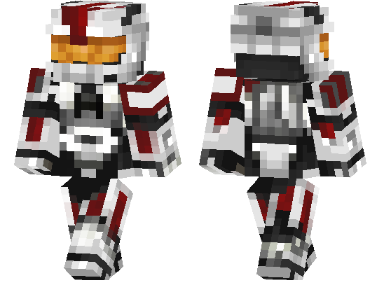 White Robot Skin