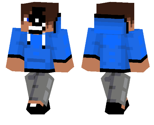 Guy in Blue Hoodie Skin