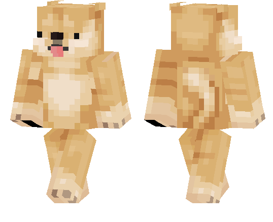 Doge Dog Skin