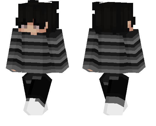 Striped Shirt Boy Skin