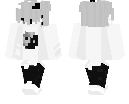 Black and White Boy Skin