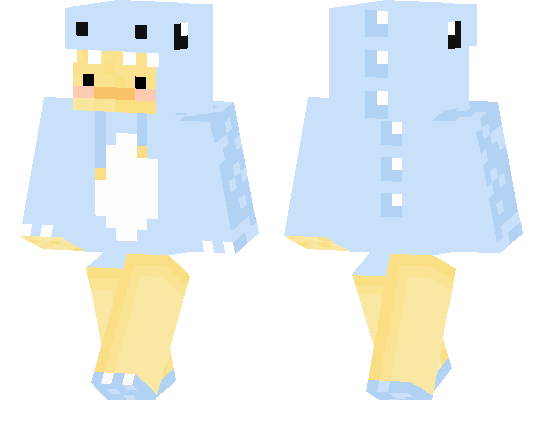 Duckling Dinosaur Skin