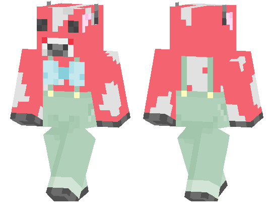 Pink Cow Skin