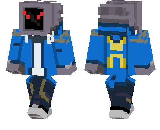 Computer Head Skin