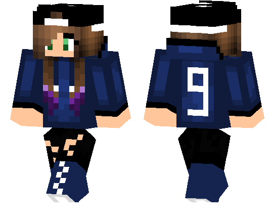Sporty Teen Girl Skin