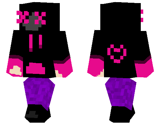 Epic Hooded Guy in Pink Skin