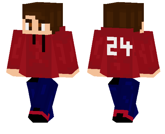 Boy in Red Hoodie Skin