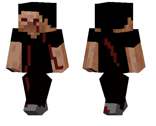 Bloody Herobrine Skin