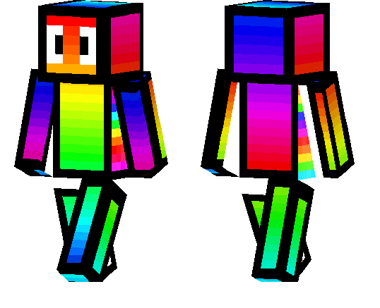 Rainbow Player Skin