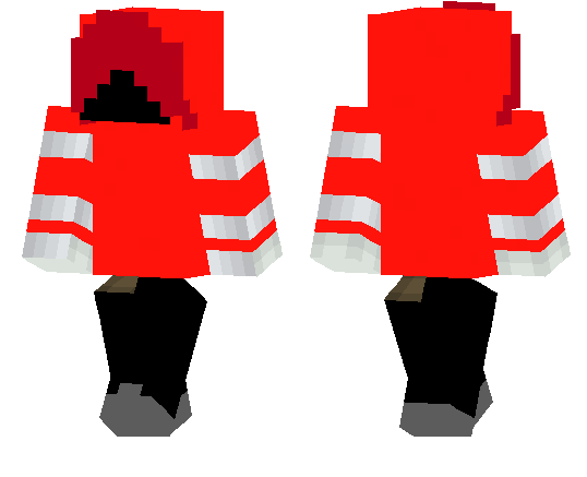 Red And White Hunter Skin