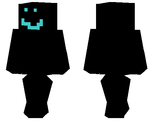 Black Smiley Skin
