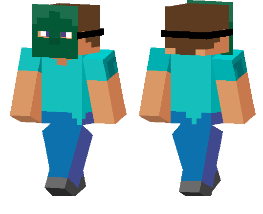 Steve in Mask Skin
