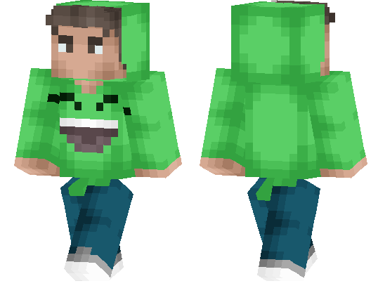 Guy in Green Hoodie Skin