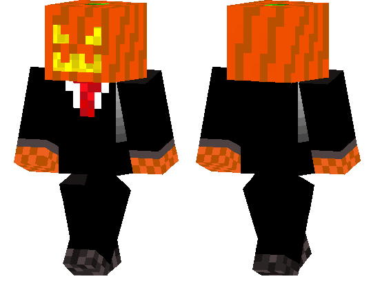 Pumpkin in Suit Skin