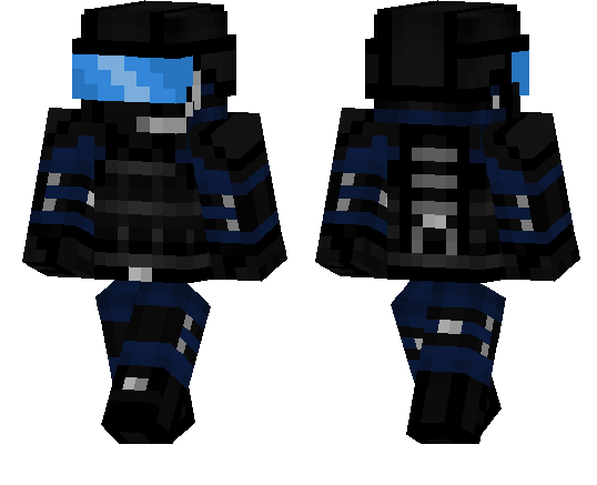 Commando in Helmet Skin