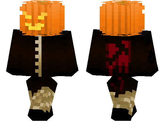 Pumpkin Head in a Suit Skin