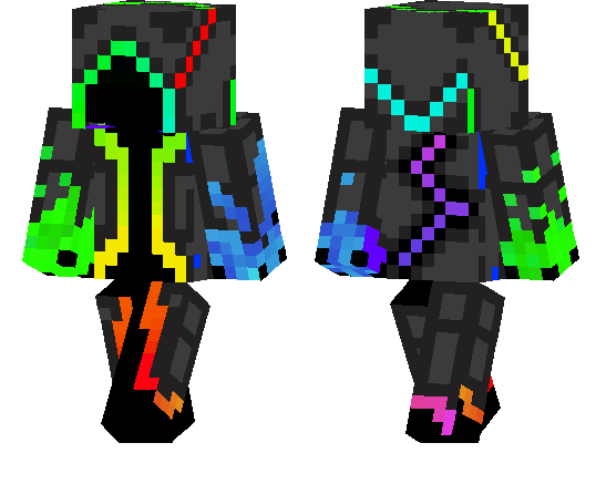 Rainbow Hacker Skin