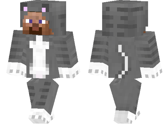 Steve in Cat Pajamas Skin