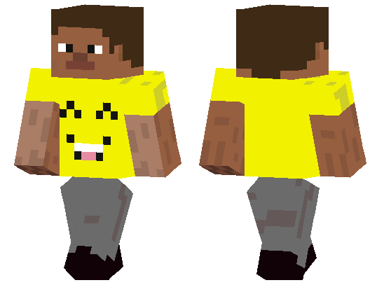 Guy with Happy T-Shirt Skin
