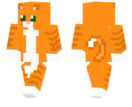 Orange Cat Skin