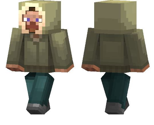 Steve in Jacket Skin