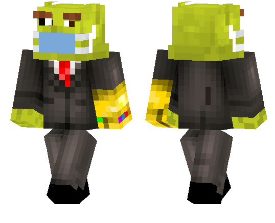 Shrek in Suit Skin