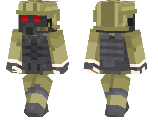 Commander in Mask Skin