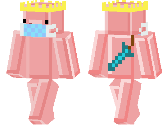 Pig in Mask Skin