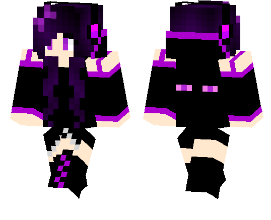 Enderman Girl Skin