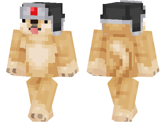 Dog with Hat Skin