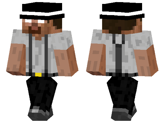 Stylish Herobrine Skin