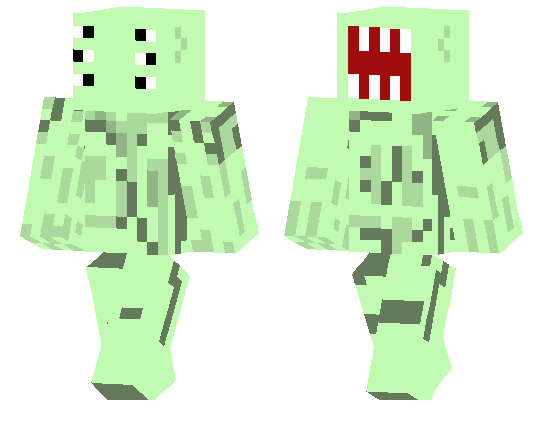 Green Alien Skin