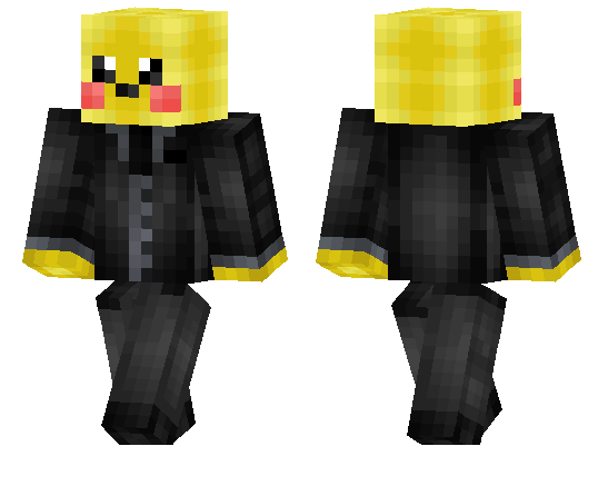 Pikachu in a Suit Skin