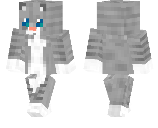 Gray Cat Skin