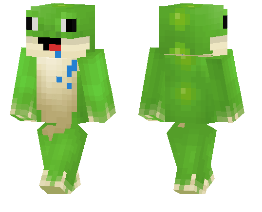 Green Frog Skin