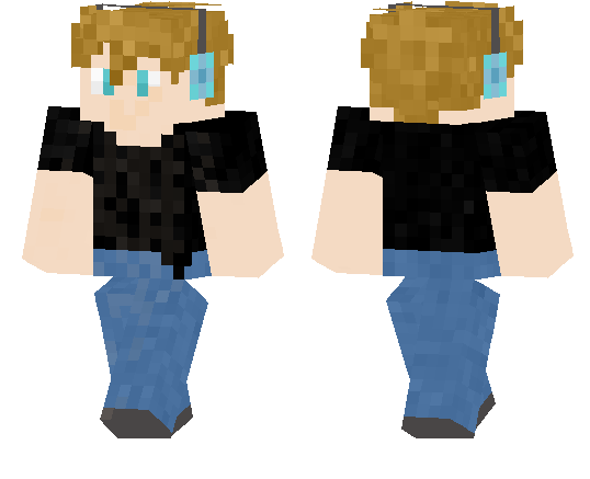 Guy with Headphones Skin