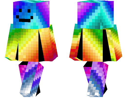 Rainbow Smiley Skin
