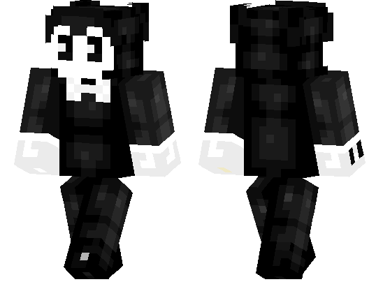 Black and White Man Skin