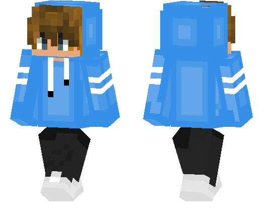 Teen in Hoodie Skin