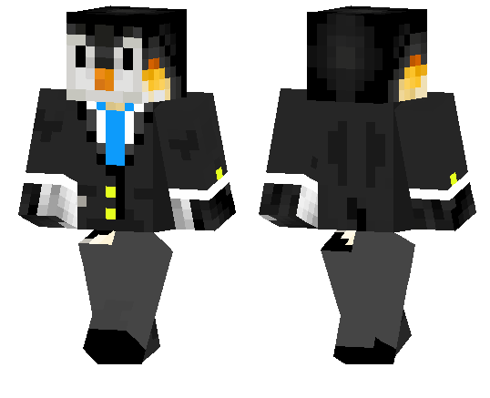 Penguin in a Suit Skin