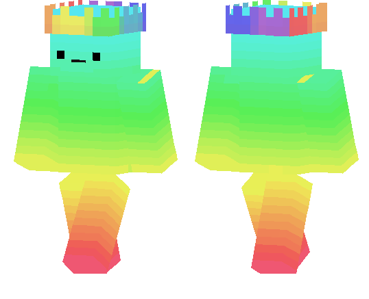Rainbow King Skin